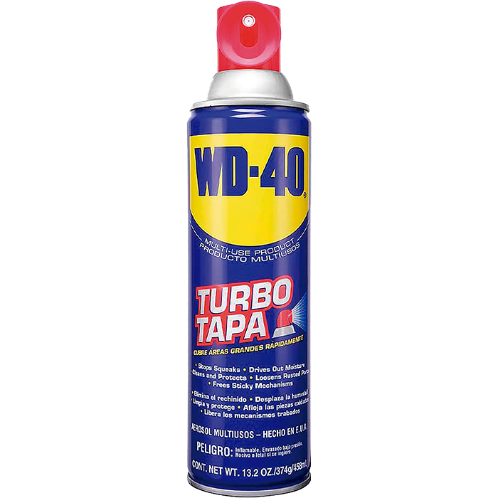 Wd-40 Turbo Tapa Aerosol Multiusos 13.2 Oz 52124