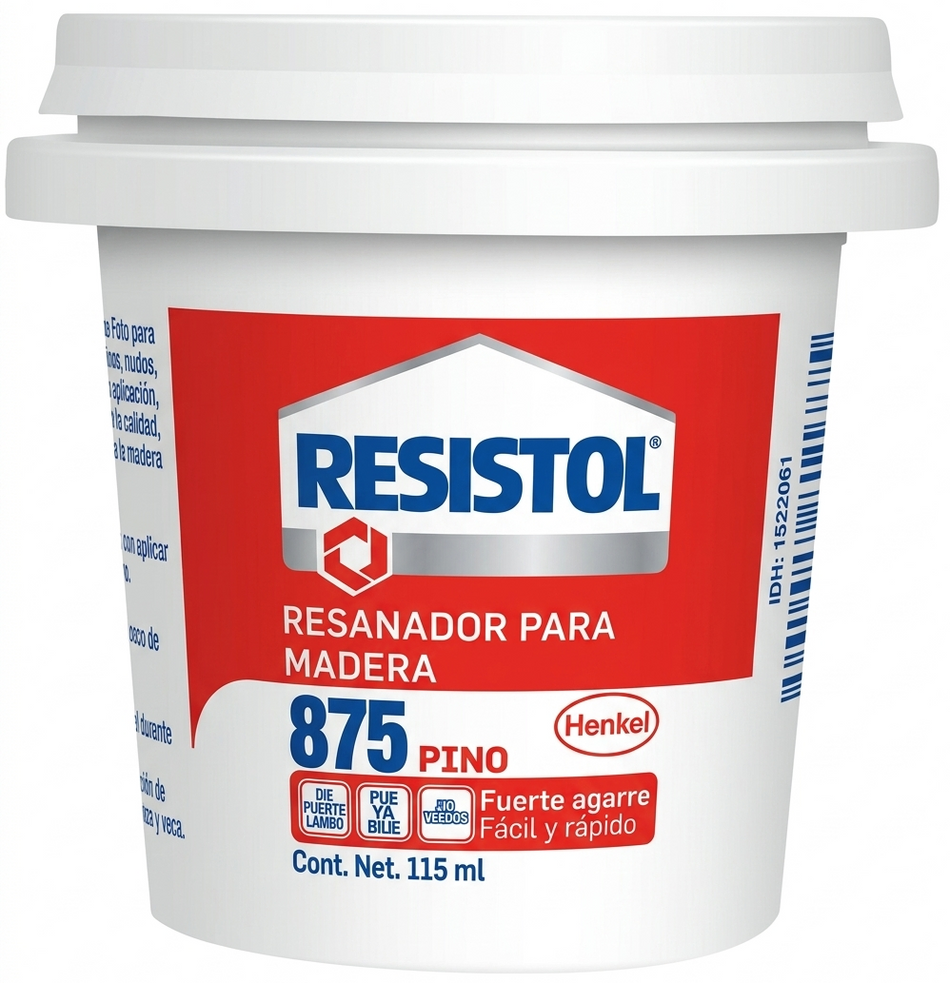 Resanador Pva Resistol 875 Pino 115Ml PG3263
