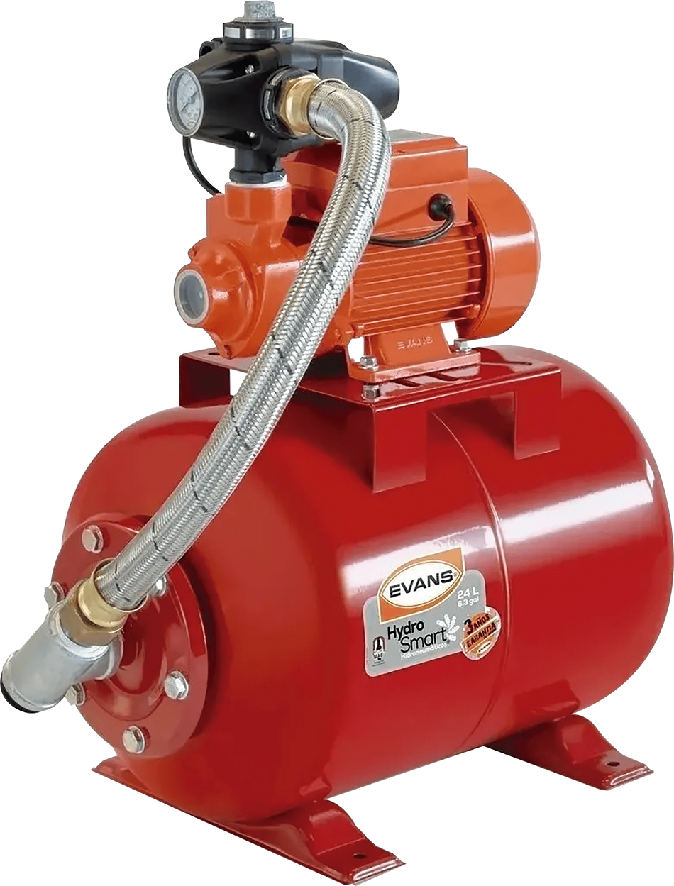 Hidroneumático 24 Lt Con Bomba Peri De 1/2 Hp 110V Pg4182