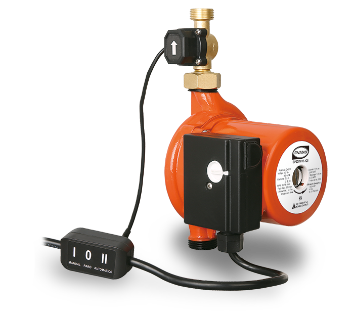 Bomba Presurizadora De 300W 110V 3/4'' - 1/2'' Pg4653