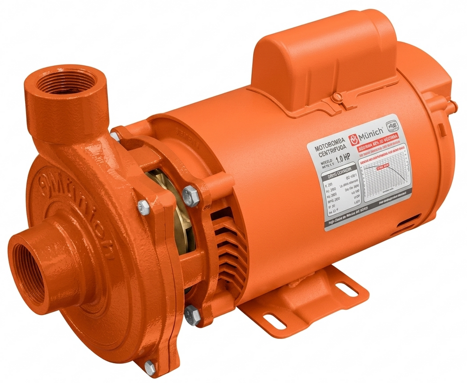 Bomba Centrifuga Munich 1.5 Hp 110/220V 38-32/Mot1.5-2 PG4679