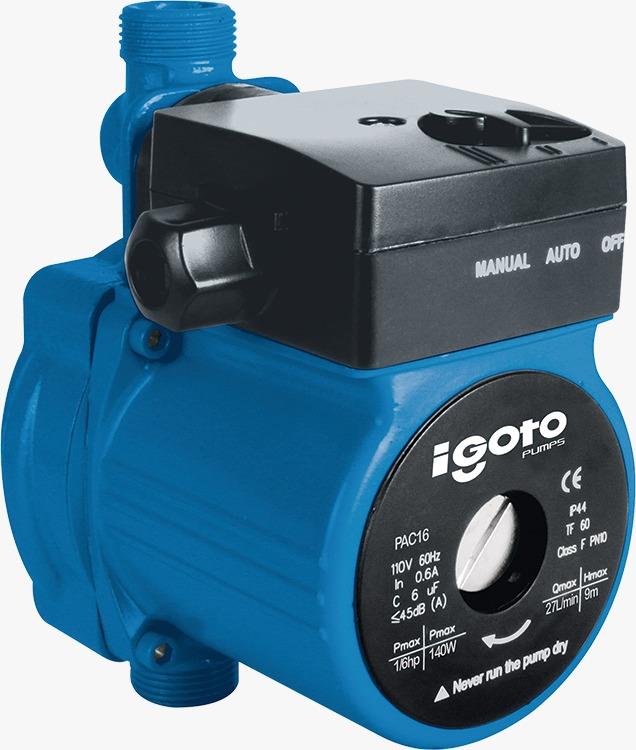 Bomba Presurizadora Flujo Máximo De 35 Litros Por Minuto Color Verde High Power Pg4681Ig