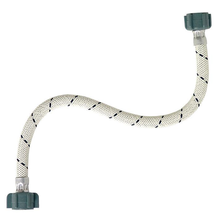 Conector Flexible De Vinilo Blanco Para Lavabo 40 Cm Pg7230