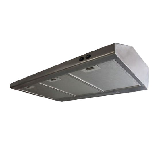 Campana De Empotrar Recirculatoria De Acero Inoxidable 60 Cm Pm21000