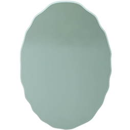 Espejo Biselado Con Grabado Ondulado | 60X40 Cm | Sin Marco