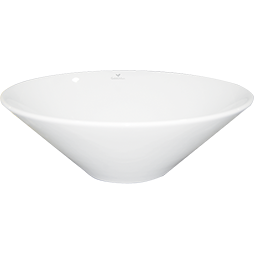 Lavabo Trentino Blanco Sobreponer Con Contra Sin Rebosadero