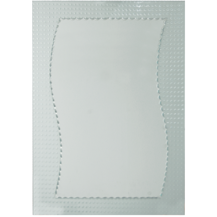 Espejo Enmarcado Ondulado