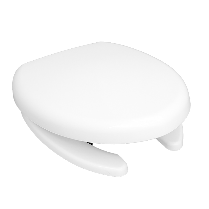 Asiento Para Taza Plastitrim Cosmos Blanco Alargado Pm34210