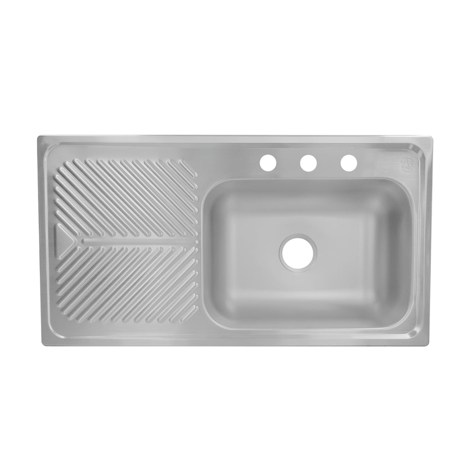 Fregadero M-201/M20164  1C 1E Izq 101X54 Eb