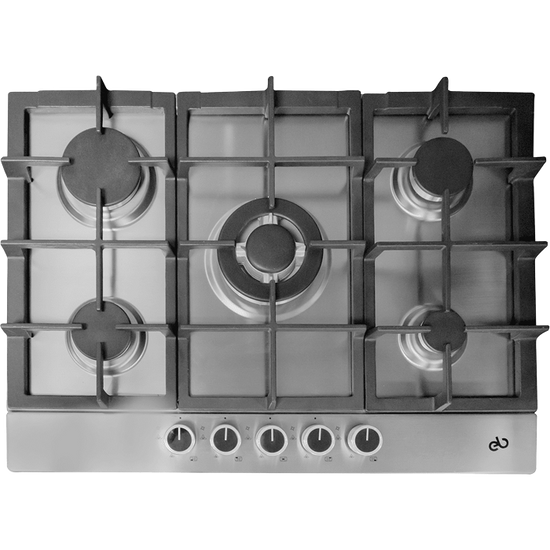 Parrilla Eb Técnica Eb-484 70 Cm 5 Quemadores Acero Inoxidable