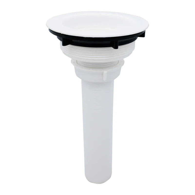 Contracanasta Plástica Blanca con Tubo de Extensión PM4052