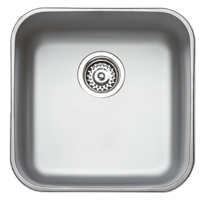 Fregadero De Submontar Una Tina Acero Inoxidable 40X40X25 Pm4489