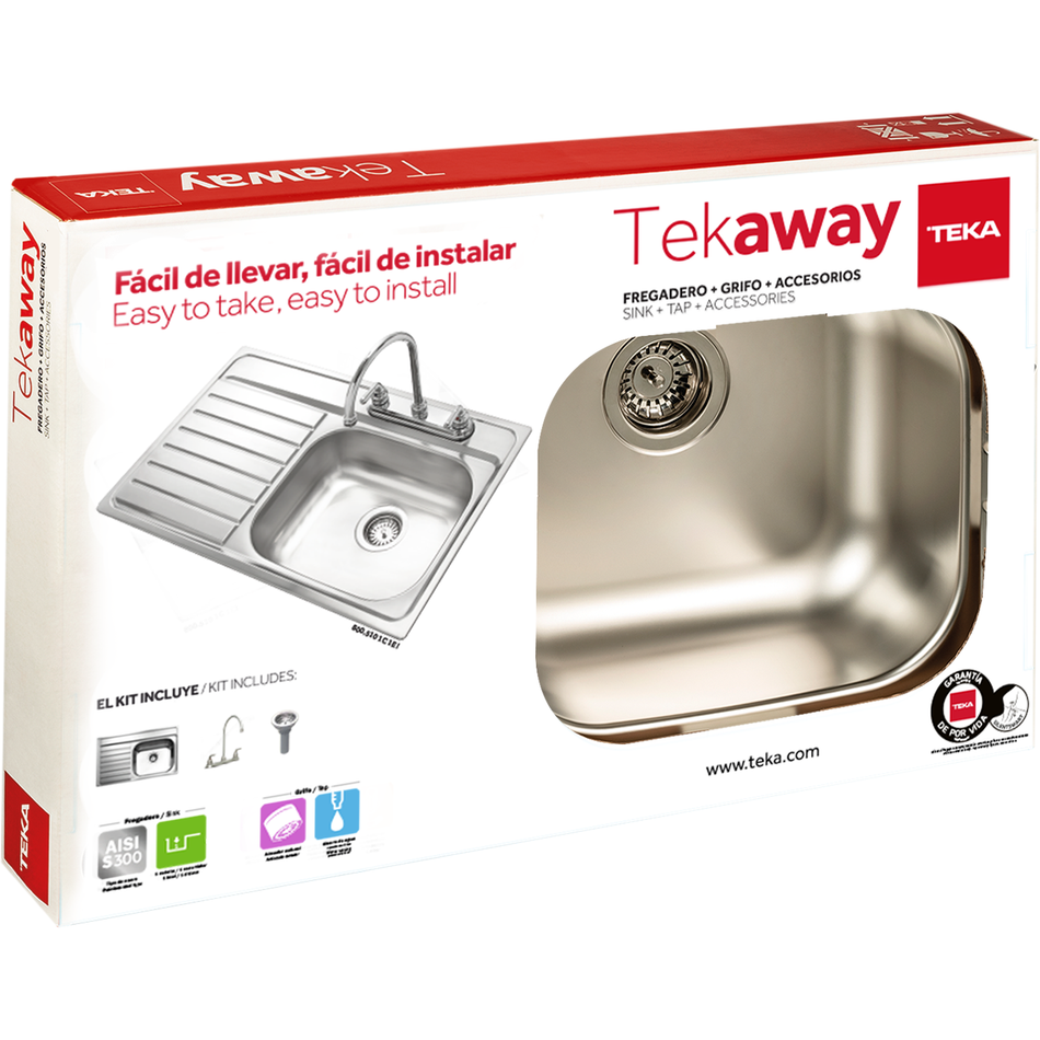 Fregadero Teka Tekaway Pm46048