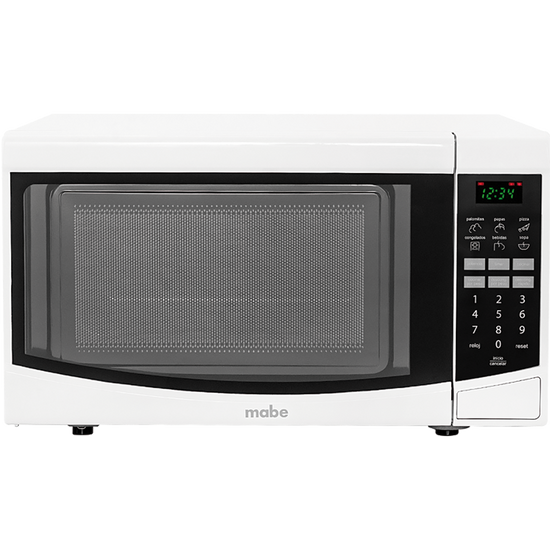 Microondas Mabe Hmm70Sw 0.7 Pies Blanco 10 Niveles De Potencia