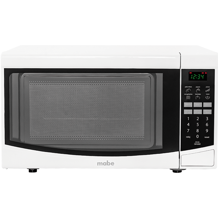 Microondas Mabe Hmm70Sw 0.7 Pies Blanco 10 Niveles De Potencia