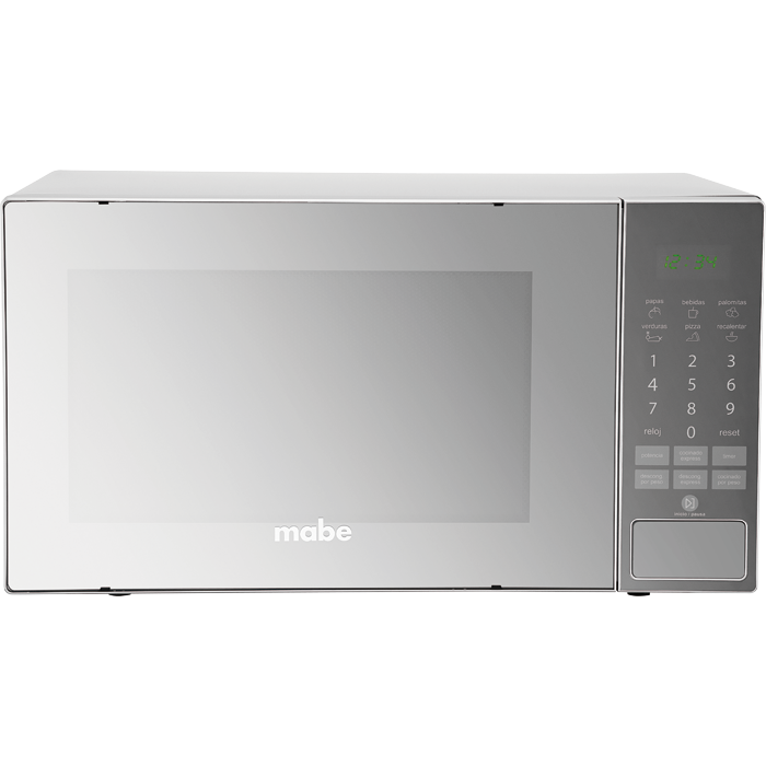 Microondas Mabe Hmm111Bs 1.1 Pies Espejo 10 Niveles De Potencia