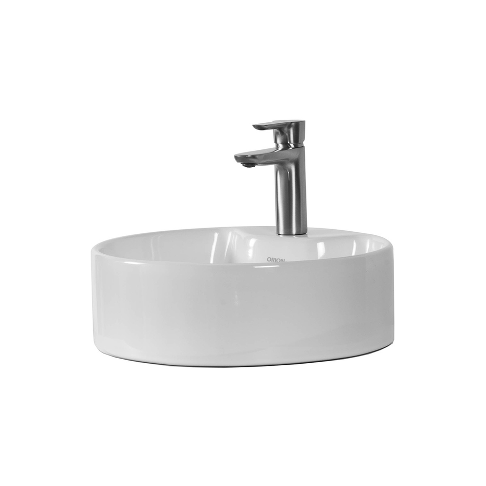 Lavabo De Sobreponer Neo Cerámica De Alto Brillo Sin Rebosadero 52735-021 Pm5468