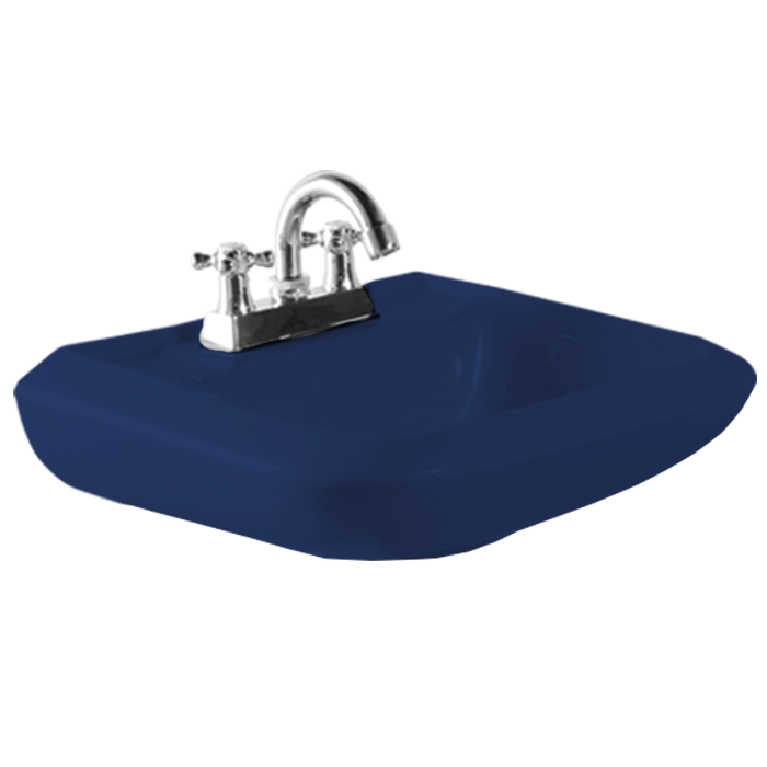 Lavabo Genova 4 Azul Colonial CERAMOSA PM6340