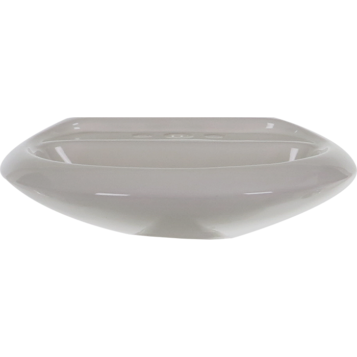 Lavabo Para Pedestal Dinastia Gris Claro ROYALTY PM8126