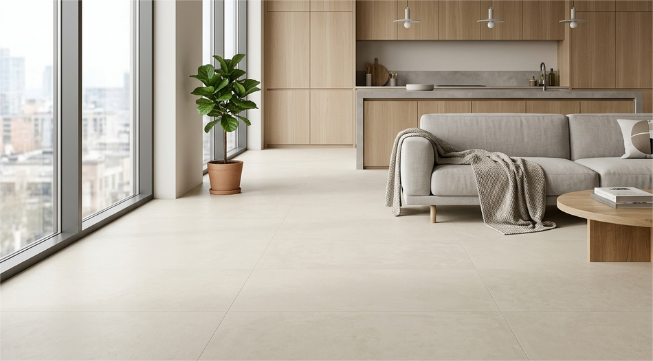Piso Padova Perla Rect Sg 45x90 1.63mt (precio por metro)