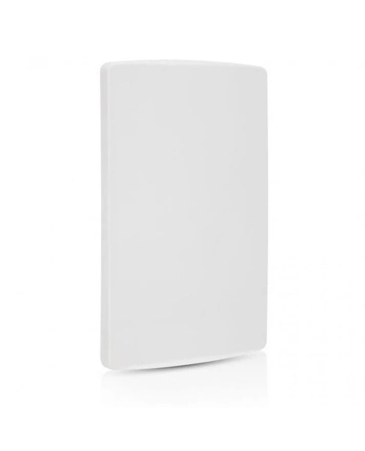 Placa Ciega Protectora de Pared Scudetto Blanco Brillante, PP2739