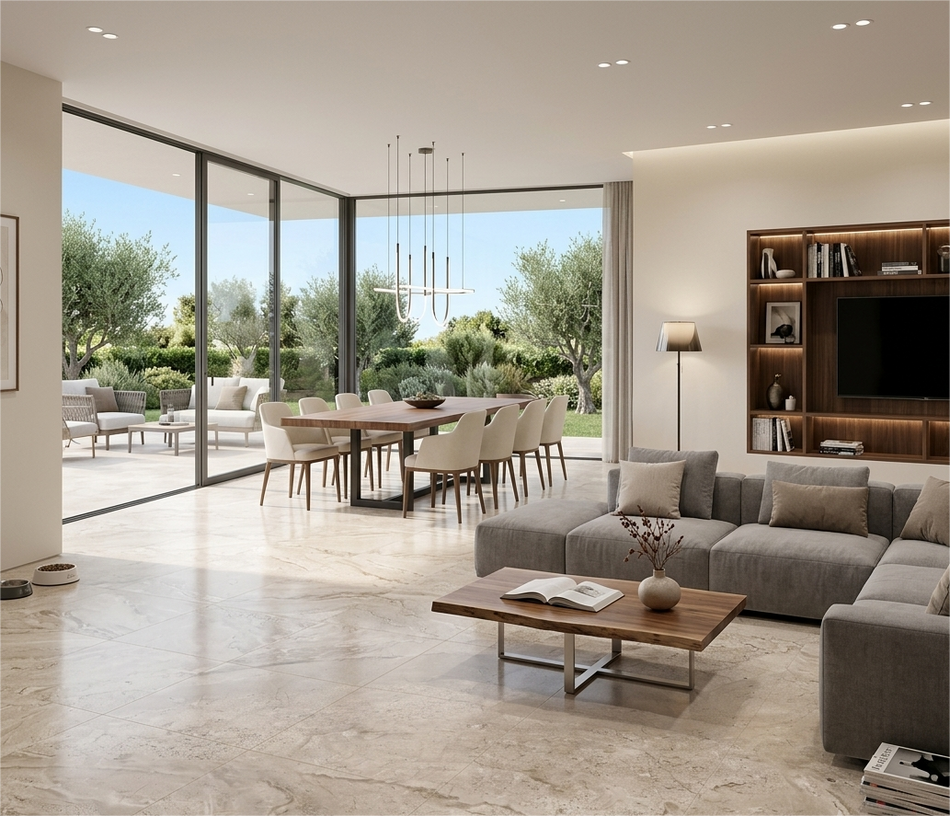 Piso Lermitash Beige 55x55 1.5mt (precio por metro)