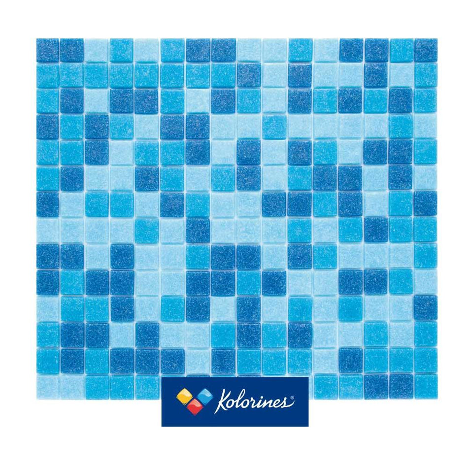Mosaico Kolorines Veneciano Mezcla Caribbe Blend 2X2 Pq3212