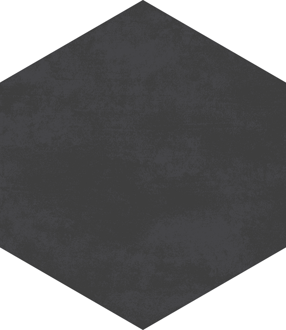 Porcel Hexagon Rect Carrollton Charcoal 23.2x26.7 0.84mt (precio por metro)