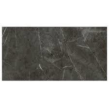 Piso Cerámico Soberano Nero Rectificado 50X100 Cm Vitromex Cobertura: 1.5 M² Por Caja Pq5476, (Precio Por Metro)