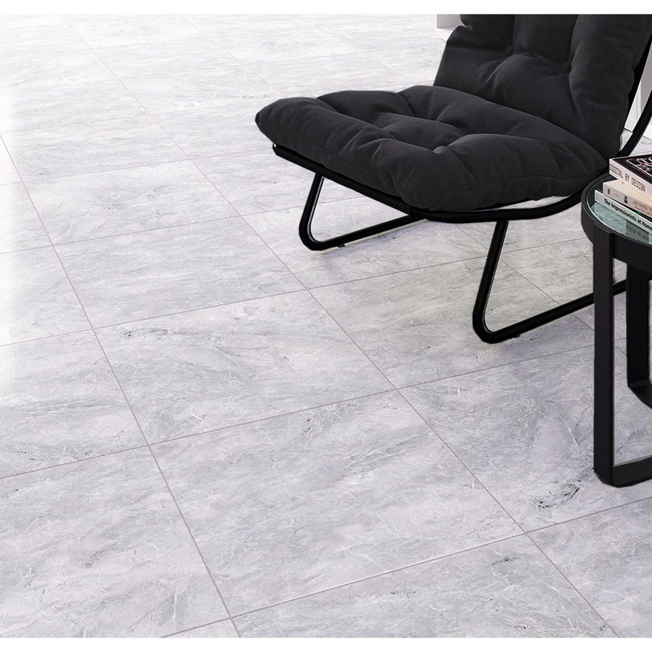 Piso Cerámico Corfú Gris 45X45 Cm Vitromex Cobertura: 1.62 M² Por Caja Pq55227, (Precio Por Metro)