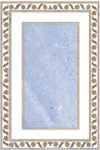 Muro Cerámico San Joaquí­N Azul 20.1X30.2 Cm Vitromex Cobertura: 1.82 M² Por Caja Pq5610, (Precio Por Metro)