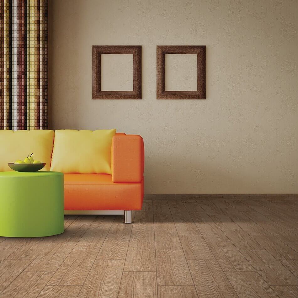 Piso/Muro Cerámico Kauri Fd Roble 18X55 Cm Lamosa Cobertura: 1.69 M² Por Caja Pq6002, (Precio Por Metro)