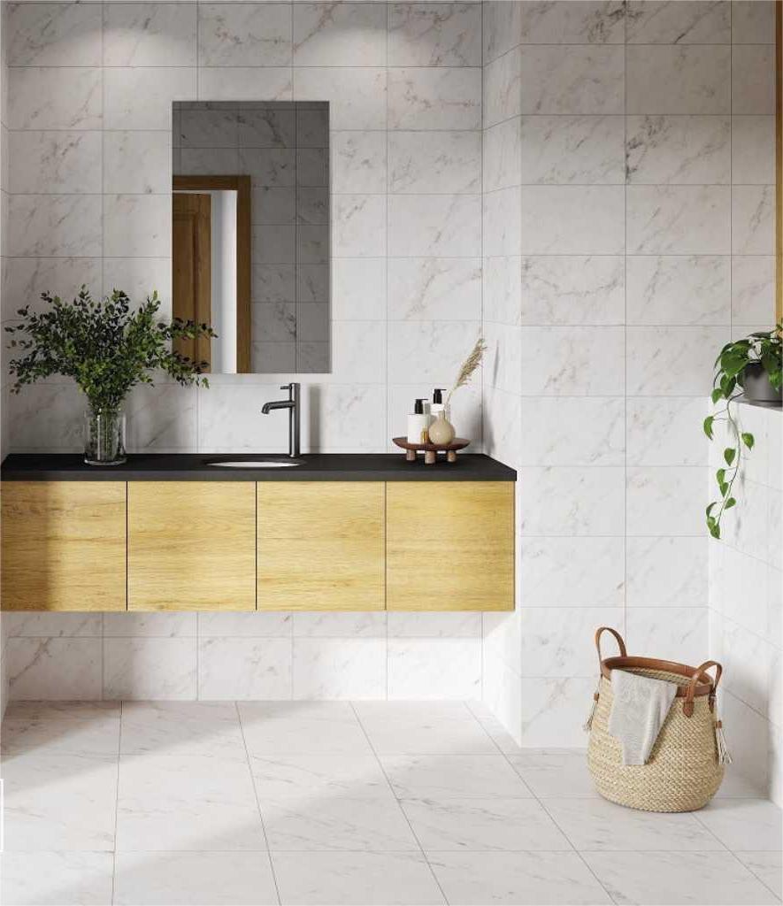 Piso Marmol Abadeza 36x36 Fd Blanco 1a 2.01 Mt (precio por metro)