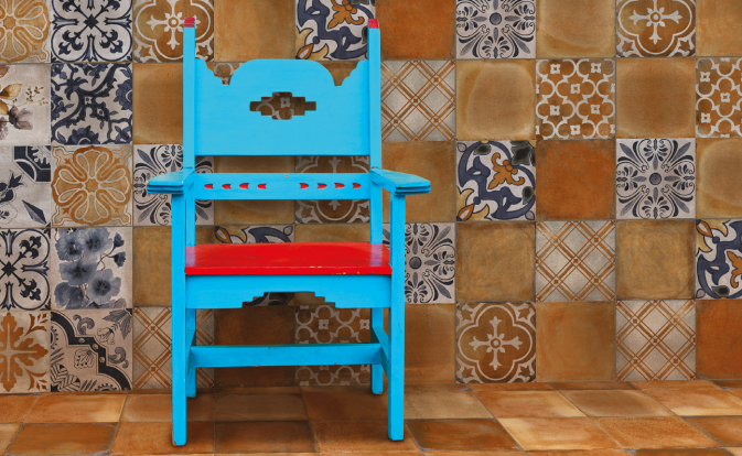 Piso Cotto Malva Mix Fd 33x33 Lcotomx1n0d (precio por caja)