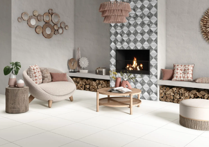 Porcelanico Vinza Bco 60x60 Lvinzfd1t01 / Lvinza11t01 (precio por caja)