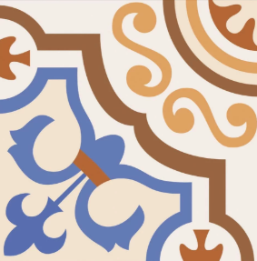 Piso Rabat Fd Mix 20x20 1.5mt (precio por metro)