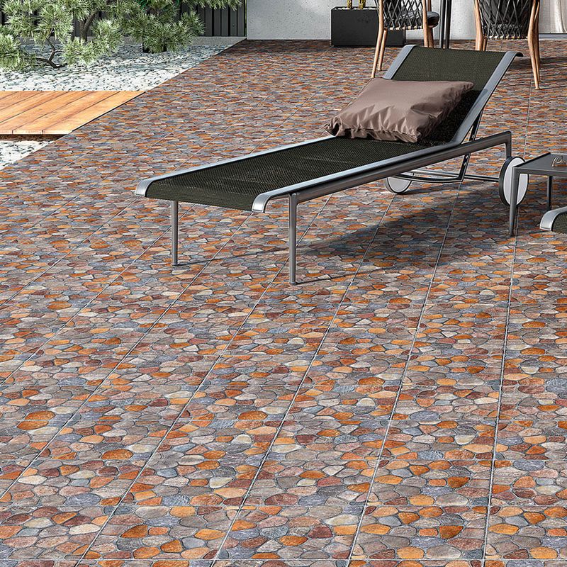 Piso Cerámico Rockmont Fd Mix 33X33 Cm Lamosa Cobertura: 1.76 M² Por ...