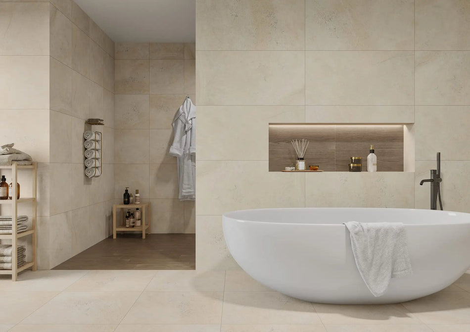 Piso Altar Stone Fd Beige 55X55 1.49Mt Laltsto15Ge(Precio Por Metro)