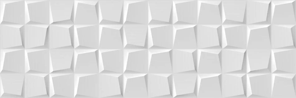Muro Arkshade Deco Glossy Blanco 25X75 1.68Mt Larkglo17Av (precio por metro)