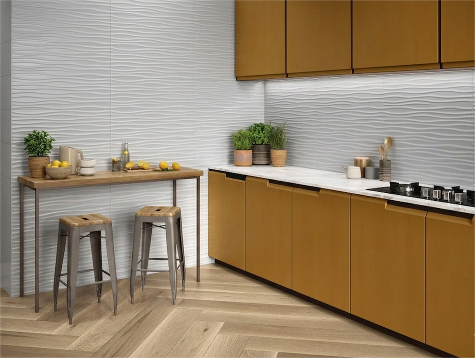 Muro Arkshade Glossy Blanco 25x75 1.68mt Larksha17av (precio por metro)