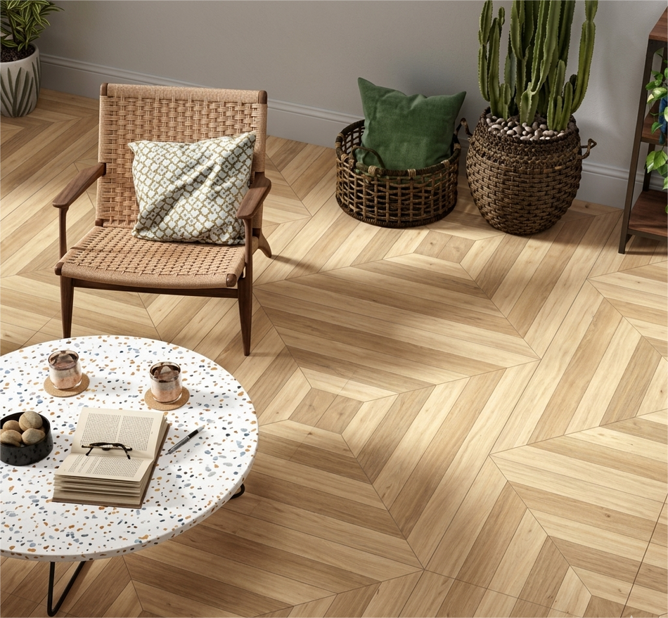 Piso Madera Koen Fdx Pino 1A 60X60 1.44Mt Lmadkoe16Jf (precio por metro)