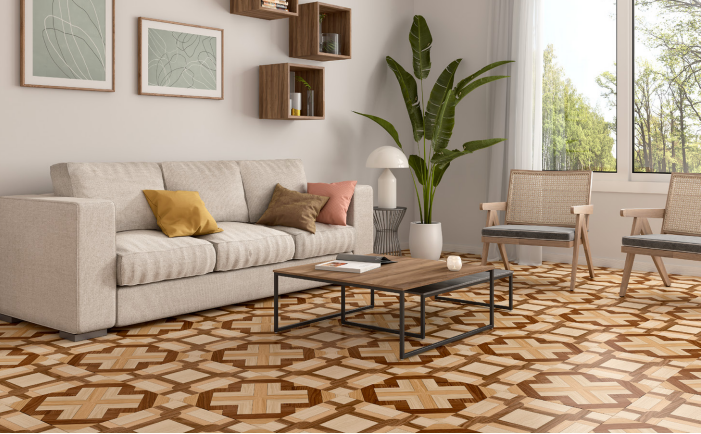 Piso Linum Fdx Miel 44x44 Llinum114he 1.92mt (precio por metro)