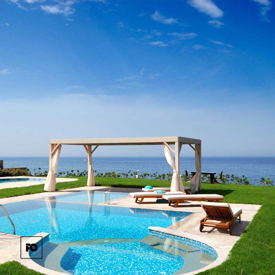 Mosaico Modelo Veneciano Color Azul 2X2Cm Pq9001G, (Precio Por Metro)