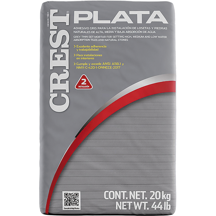 Adhesivo Crest Plata 20 Kg Pr2094