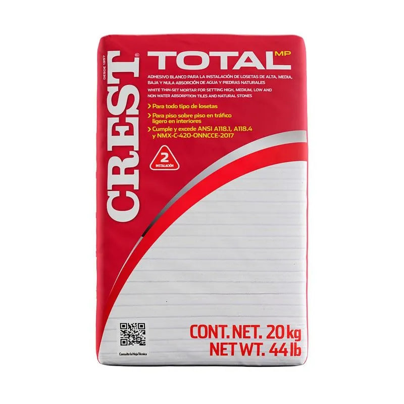 Adhesivo Crest Total 20 Kg Pr2133