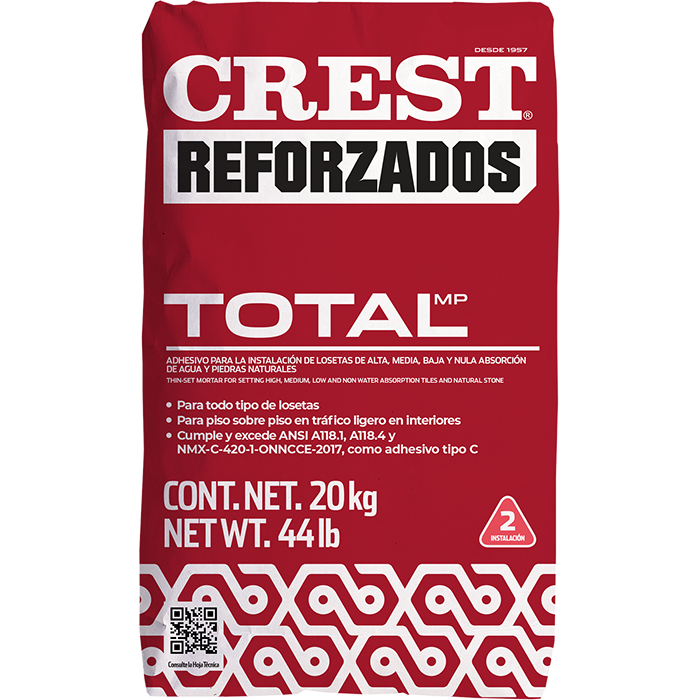Adhesivo Crest Total 20 Kg Pr2133