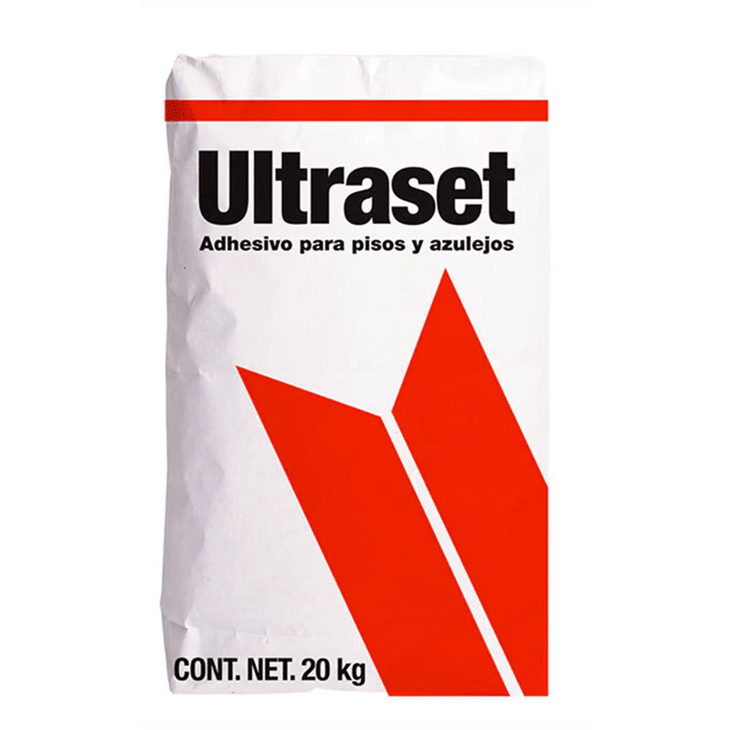 Adhesivo Crest Pegazulejo Ultraset Blanco 20 Kg Pr2202