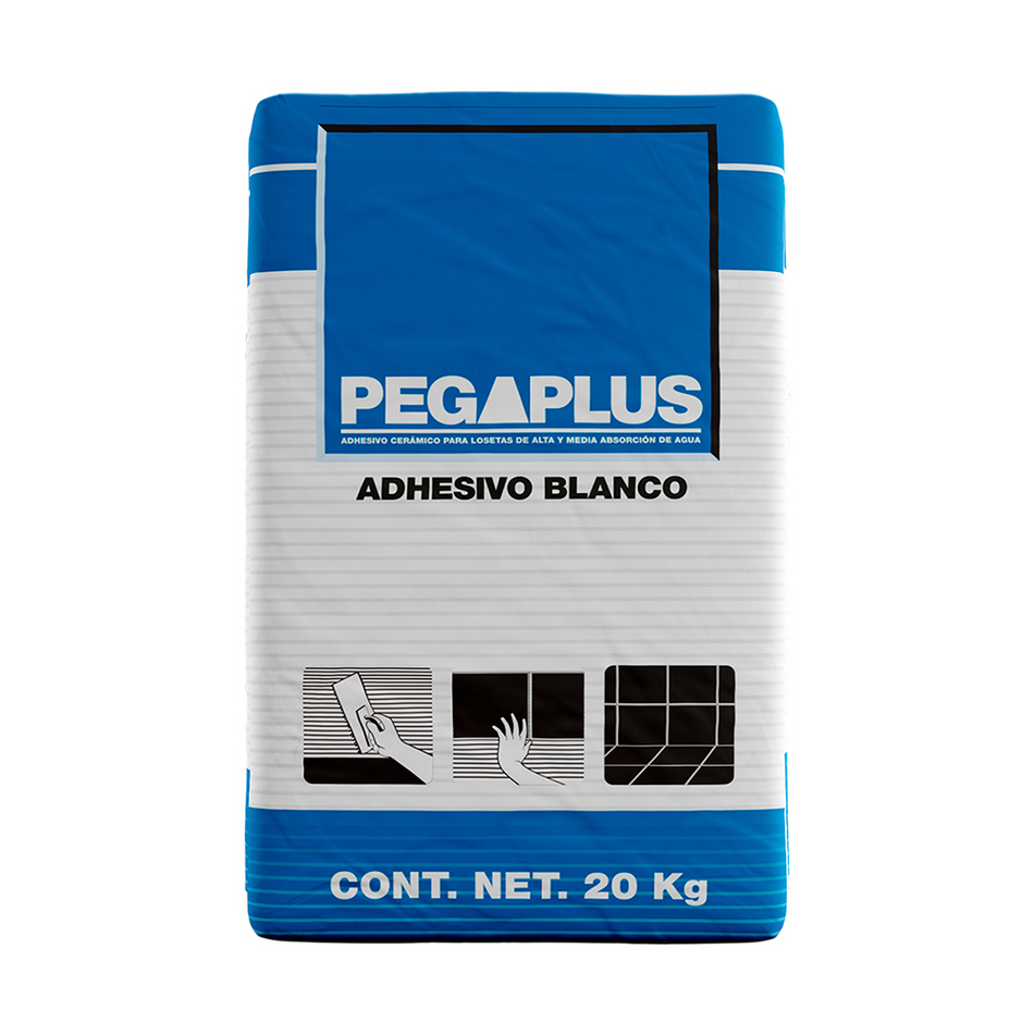 Adhesivo Pegaplus Blanco 20 Kg Pr2208