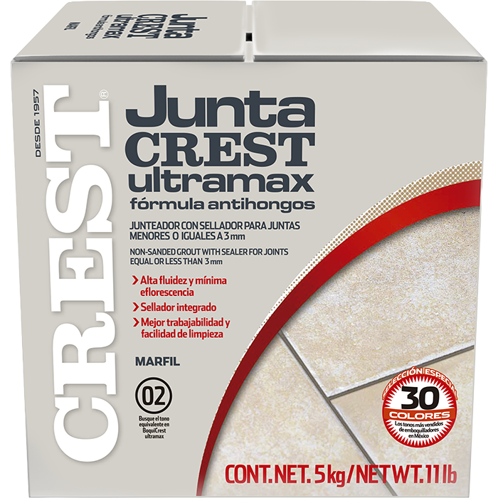 Juntacrest S/Arena Marfil Ultra 5 Kg Pr2216