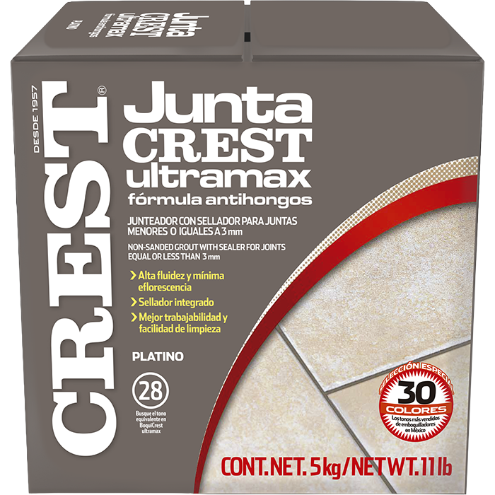 Juntacrest Ultramax Platino 5 Kg Pr2225